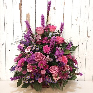 Gracious Lavender Basket