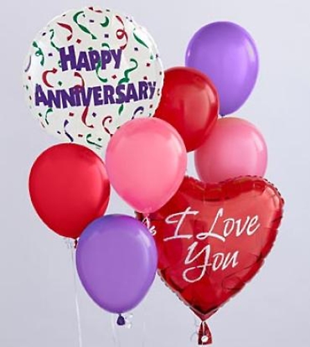 Happy Anniversary Balloon Bouquet