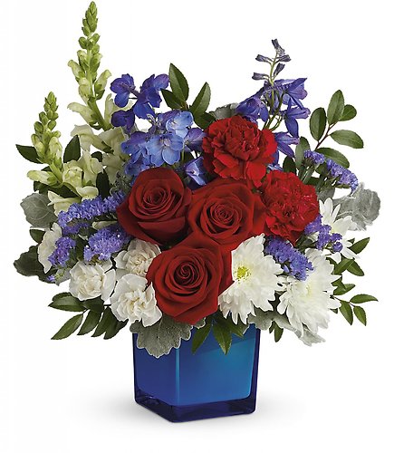 Red, White and Blooms